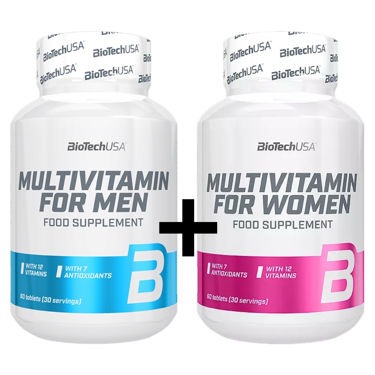 BIOTECH Multivitamin rinkinys - 2x60 tabl.