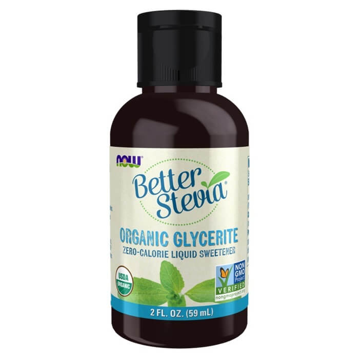 NOW Better Stevia Organic Glycerite - 59ml