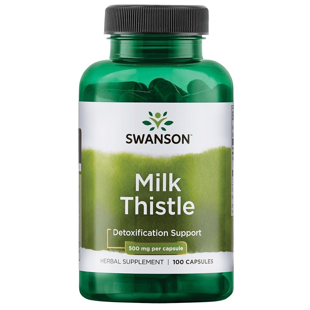 SWANSON Tikrasis Margainis (Milk Thistle) 500mg - 100 kaps.