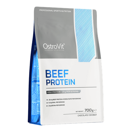 OSTROVIT Beef Protein - 700g Braškės