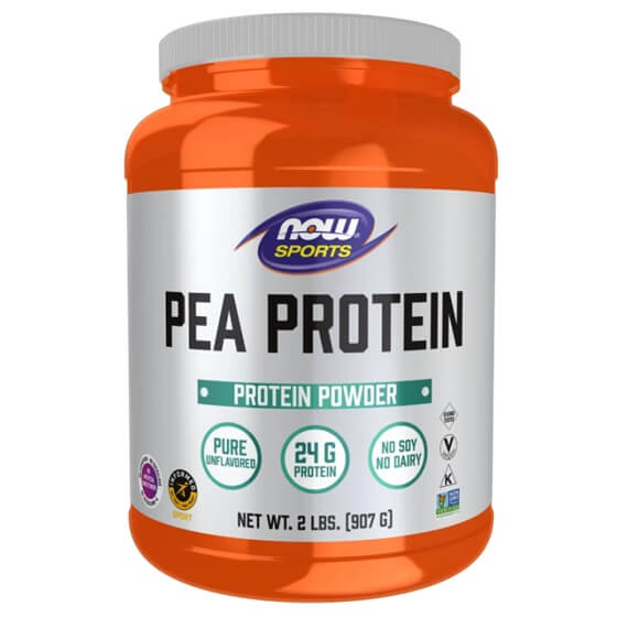 NOW Pea Protein (žirnių baltymai) - 907g Vaniliniai irisai