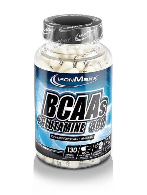 IRONMAXX BCAA´s + Glutamine 800 - 130 kaps.