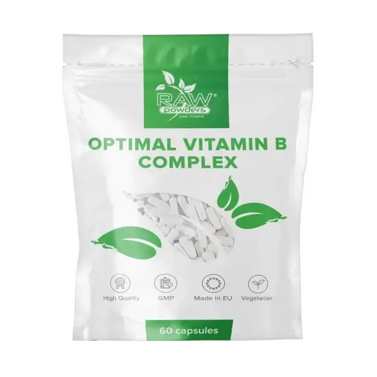 RAW POWDERS Optimal B Complex - 60 kaps.