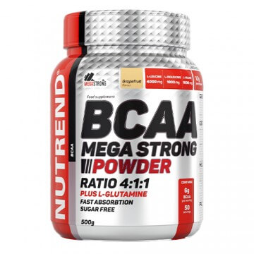 NUTREND BCAA Mega Strong 4:1:1 - 500g Ananasas