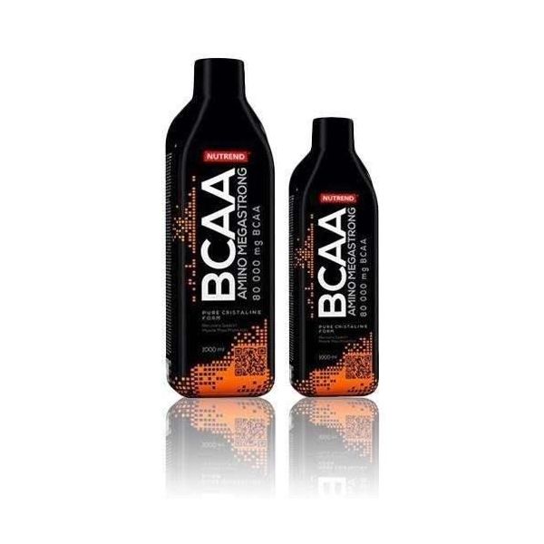 NUTREND Amino BCAA Mega Strong - 1000ml + 500ml - apelsinų sk.