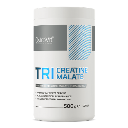 OSTROVIT Tri-Creatine Malate - 500g Natūralus