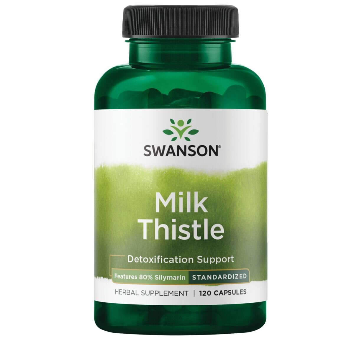 SWANSON Milk Thistle 250mg Ekstraktas (Tikrasis Margainis) - 120 kaps.