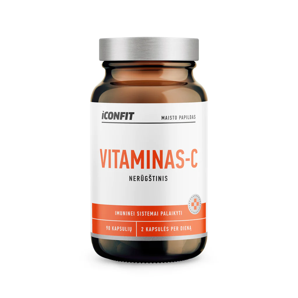 ICONFIT Vitaminas C nerūgštinis - 90 kaps.