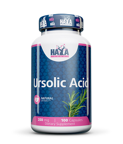 HAYA LABS Ursolic Acid (ursolio rūgštis) - 100 kaps.