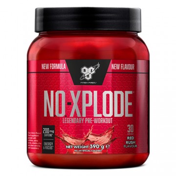 BSN N.O. Xplode - 390g (naujoji formulė) - red rush