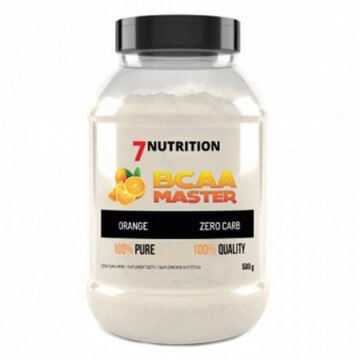 7 NUTRITION BCAA Master - 500g Apelsinas