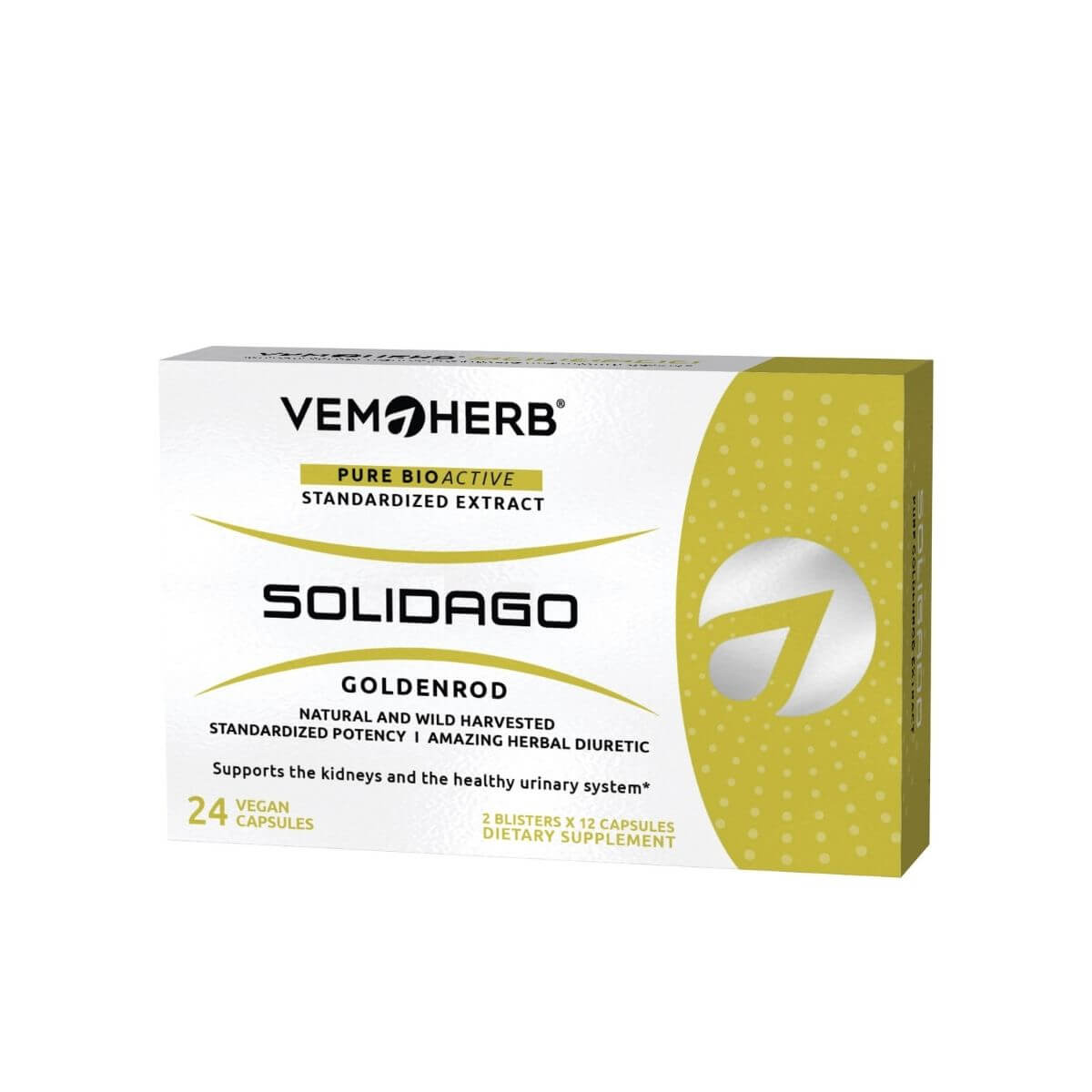 VEMOHERB Solidago (paprastoji rykštenė) - 24 kaps.