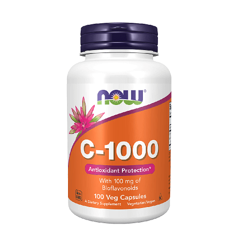 NOW C-1000 With Bioflavonoids - 100 kaps.