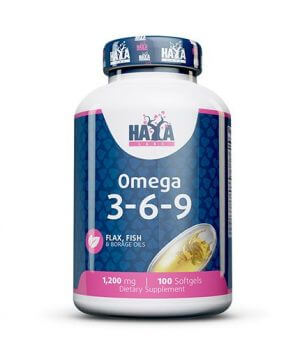 HAYA LABS Omega 3-6-9 - 100 kaps.