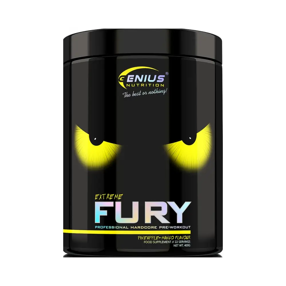 GENIUS NUTRITION Fury Extreme - 400g Aviečių bomba