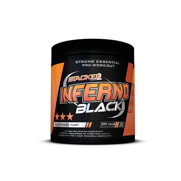 STACKER2 Inferno Black - 300g Vaisių punčas