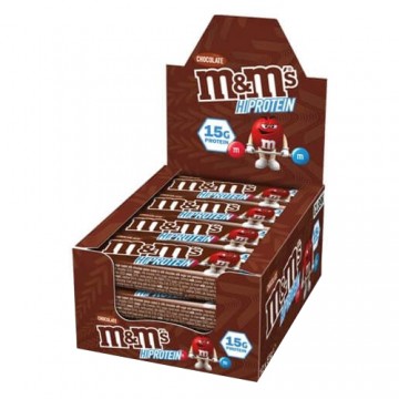 MARS - M&M&apos;s HIProtein Bar - 51g x12 - šokoladas