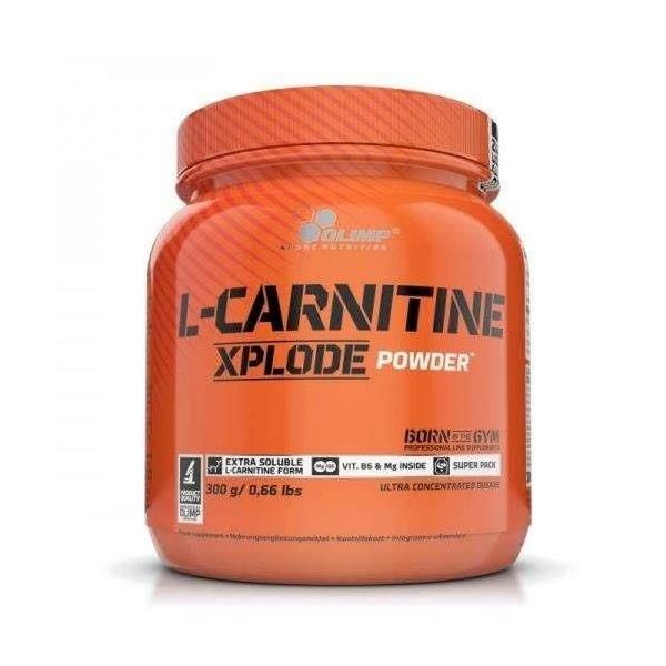 OLIMP L-Carnitine Xplode Powder - 300g Apelsinas