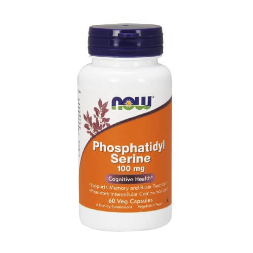 NOW Phosphatidyl Serine 100mg - 60 Veg. Kaps.