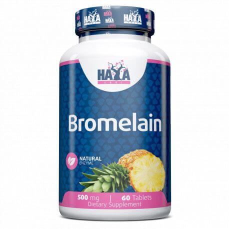 Haya Labs Bromelain (bromelainas) - 60 kaps.