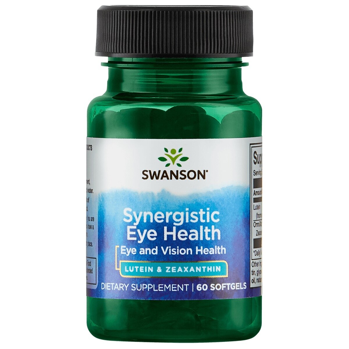 SWANSON Natūralus Liuteinas 20mg & Zeaksantinas 2mg - 60 kaps.