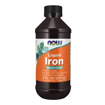 NOW Iron Liquid (geležis skysčiu) - 237ml