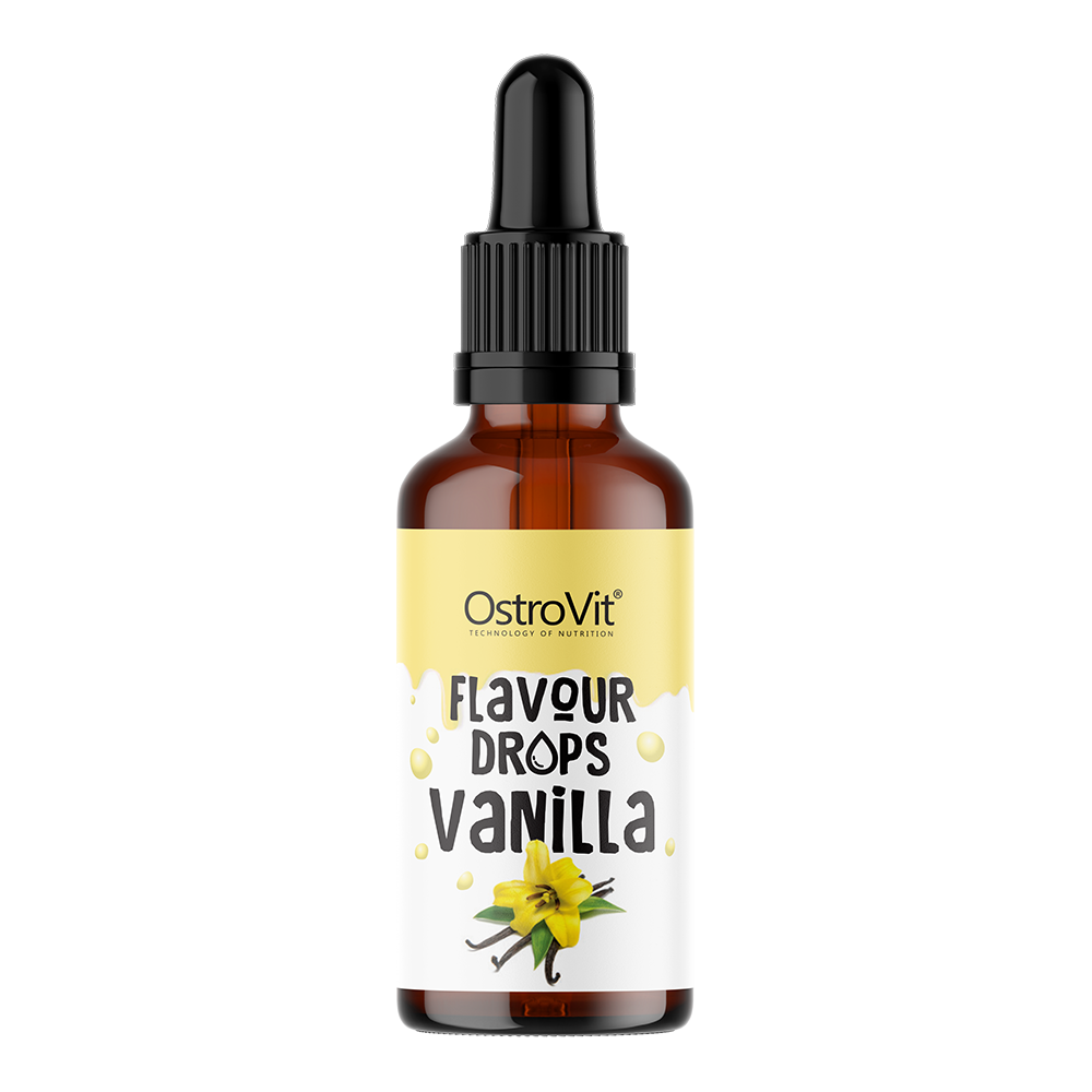 OSTROVIT Flavour Drops (skonio lašai) - 30ml Karamelė