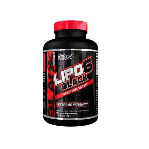 NUTREX Lipo 6 Black - 120 kaps.