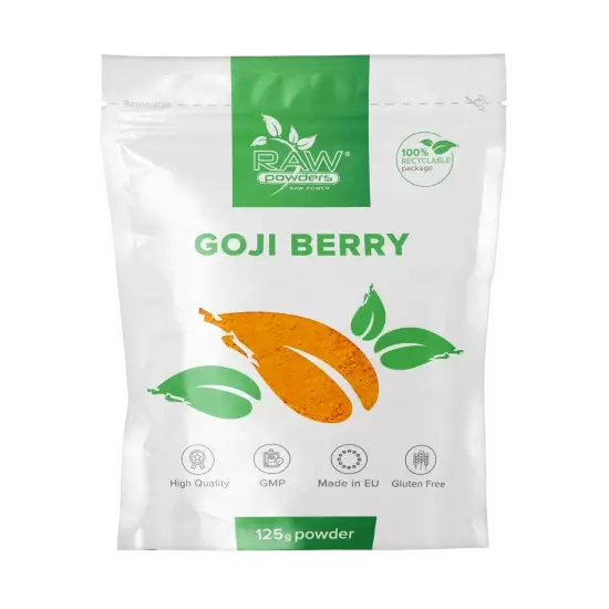 RAW POWDERS Goji Uogų Milteliai - 125g