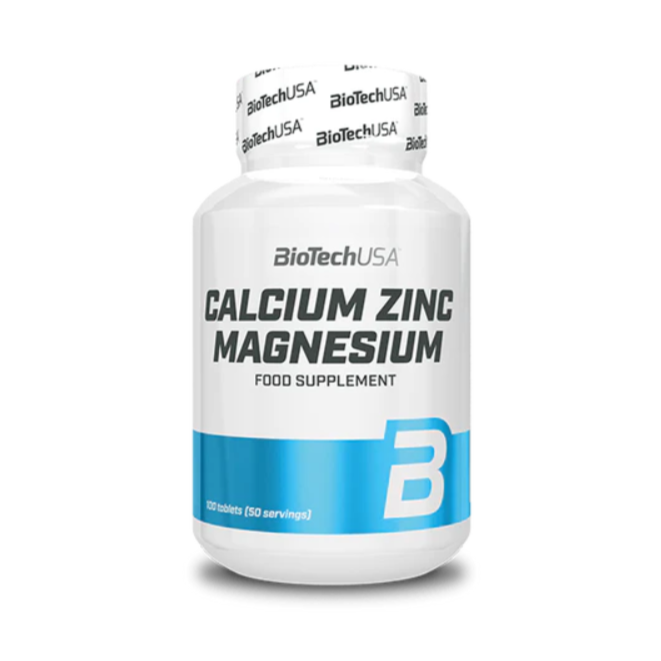 BIOTECH Calcium Zinc Magnesium - 100 tabl.