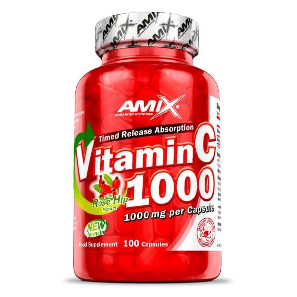 AMIX Vitamin C 1000mg - 100 kaps.