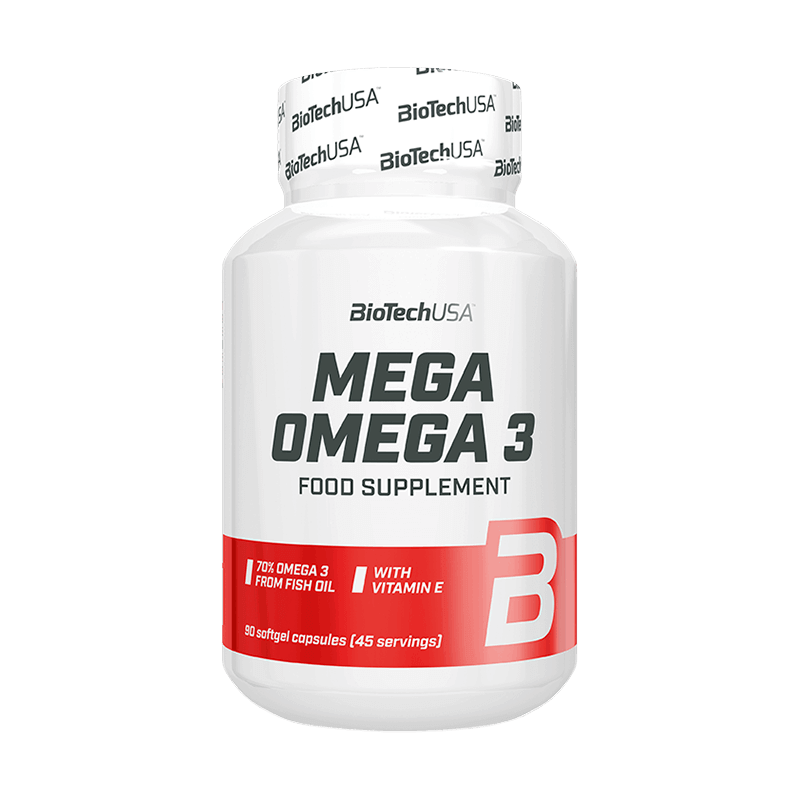 BIOTECH Mega Omega 3 - 90 kaps.