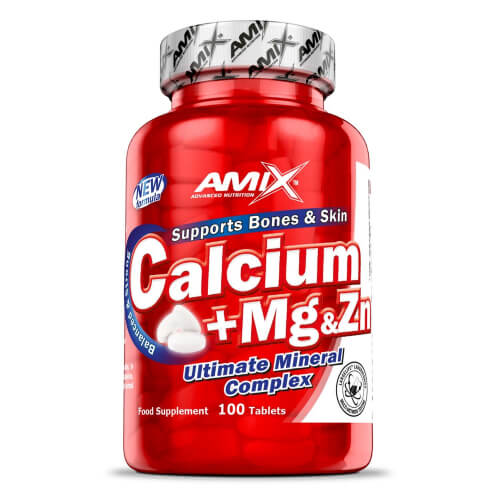 AMIX Calcium + Mg&Zn - 100 tabl.