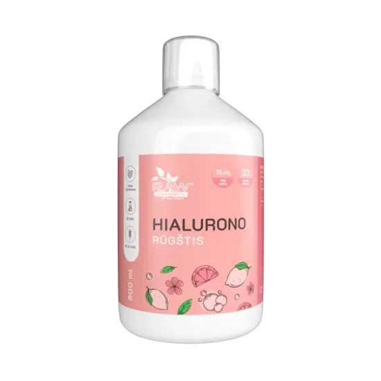 RAW POWDERS Hialurono Rūgštis - 500ml