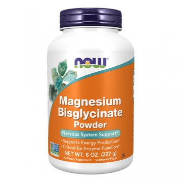 NOW Magnesium Bisglycinate Powder - 227g