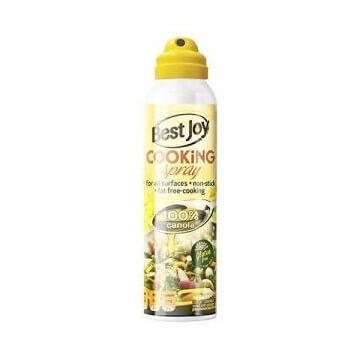 BEST JOY Canola Oil Cooking Spray - 201g (rapsų purškiamas aliejus)