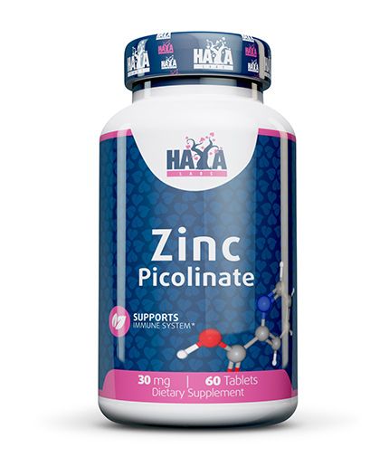 HAYA Labs Zinc Picolinate - 60 tabl.