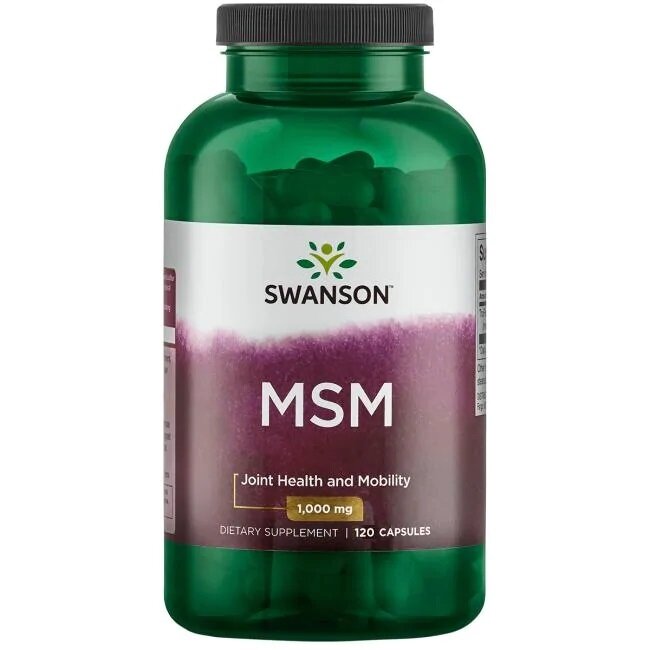 SWANSON MSM 1000mg - 120 kaps.