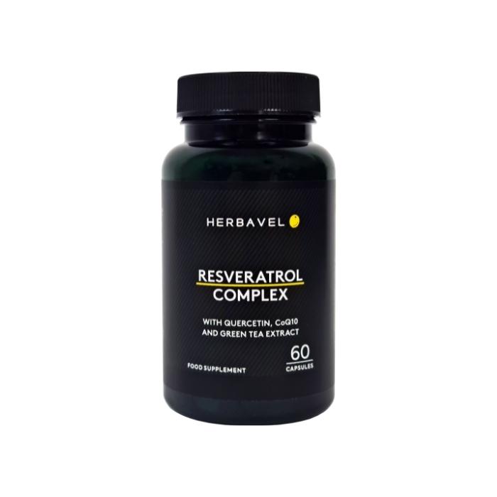 Resveratrol Complex, 60 kapsulių