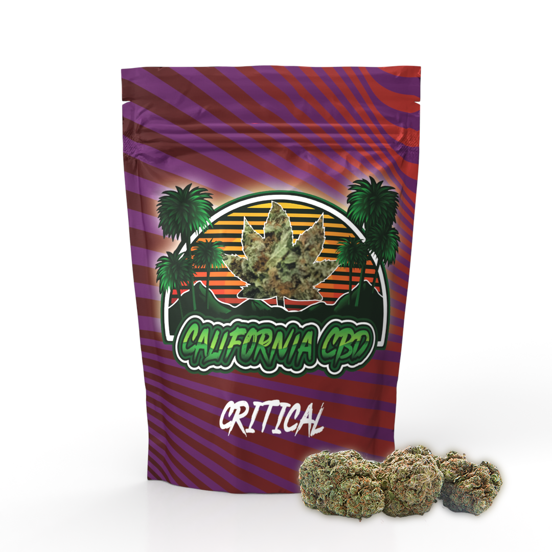 California CRITICAL CBD kanapių žiedai 40%