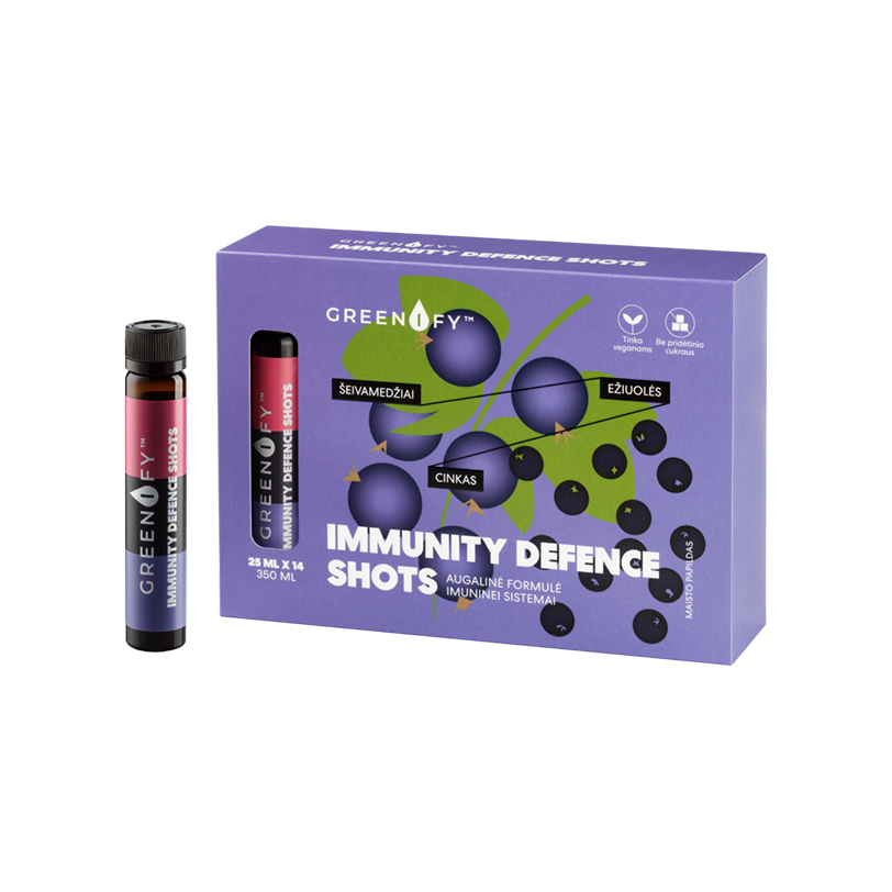 GREENIFY Immunity Defence Shots / AKCIJA 1+1