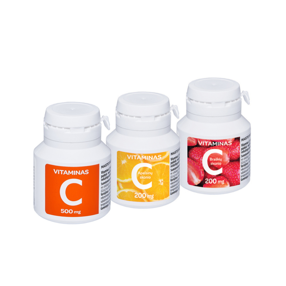 Vitamino C rinkinys (3 vnt)