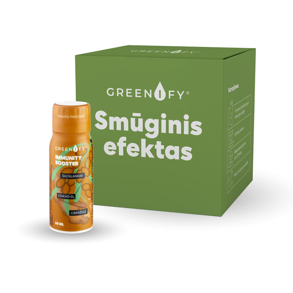 GREENIFY Immunity Booster (6 dienų kursas)