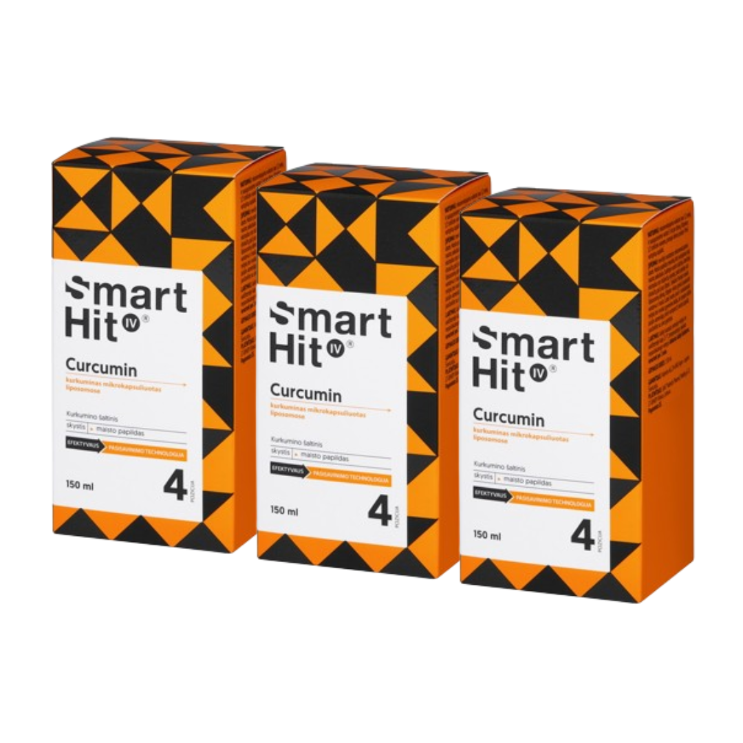 SmartHit IV Curcumin (3 vnt)