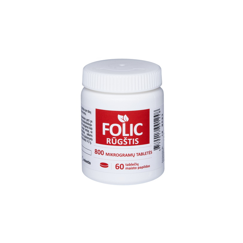 Folio rūgštis 800 mg