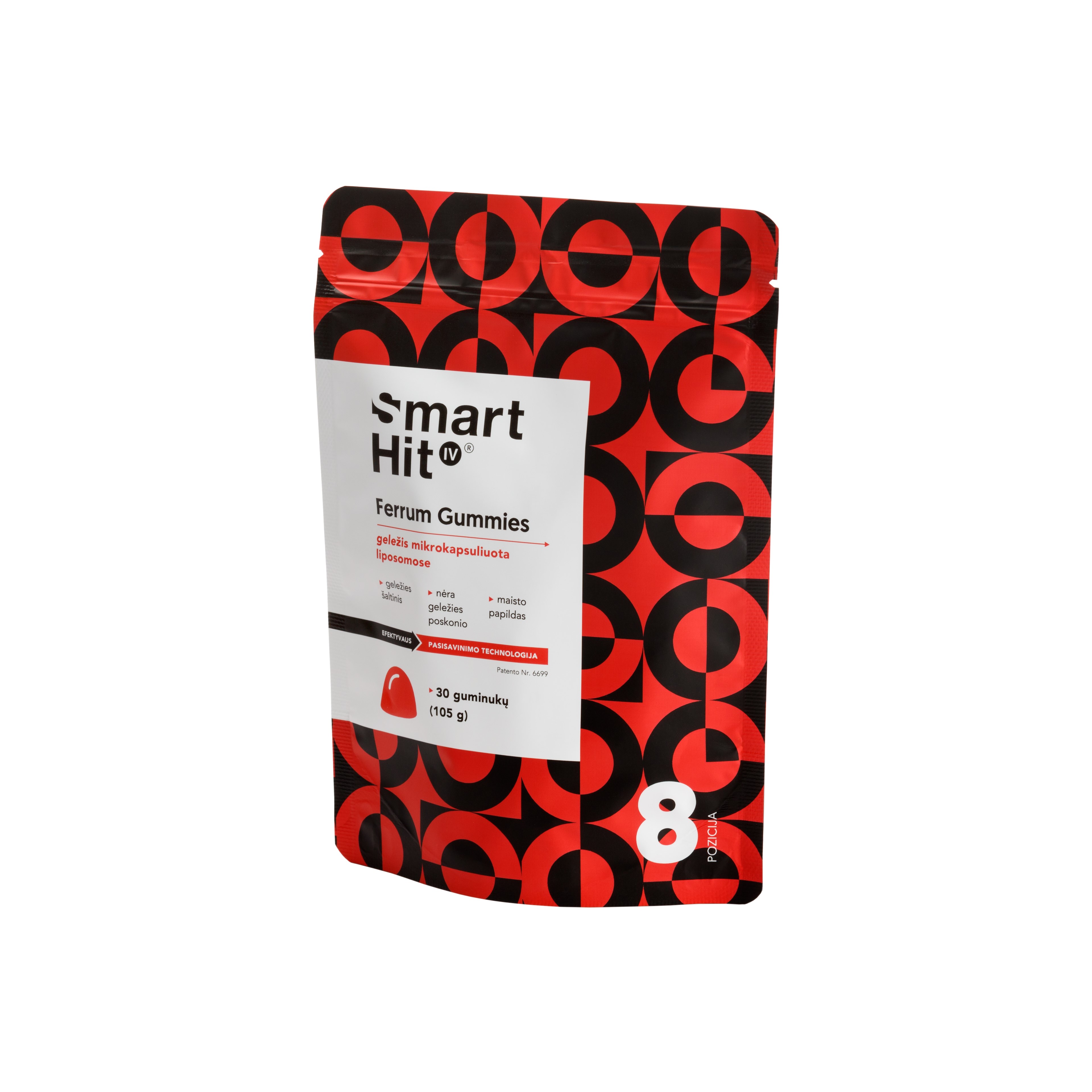 SmartHit IV Ferrum Gummies / AKCIJA 1+1