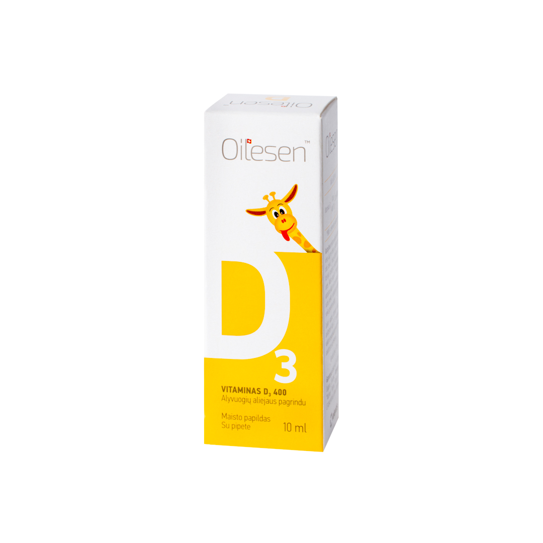 Oilesen Vitaminas D3 400