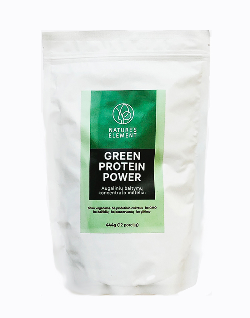 GREEN PROTEIN POWER (Augalinių baltymų koncentrato milteliai)