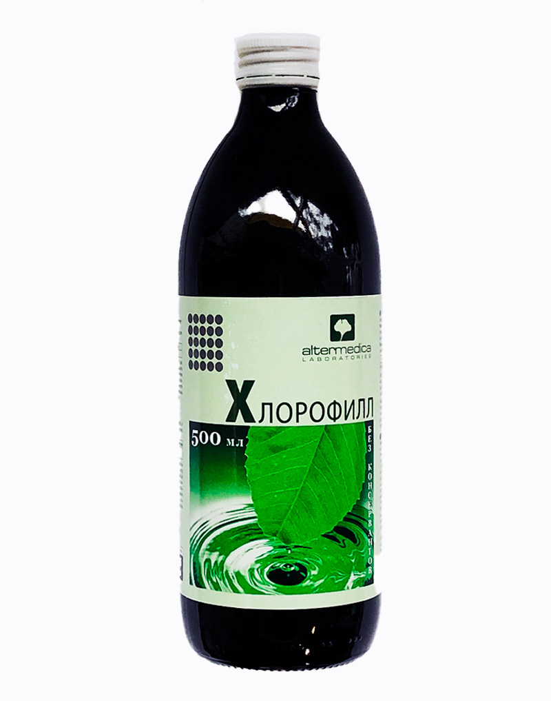 CHLOROFILAS iš liucernos 500ml