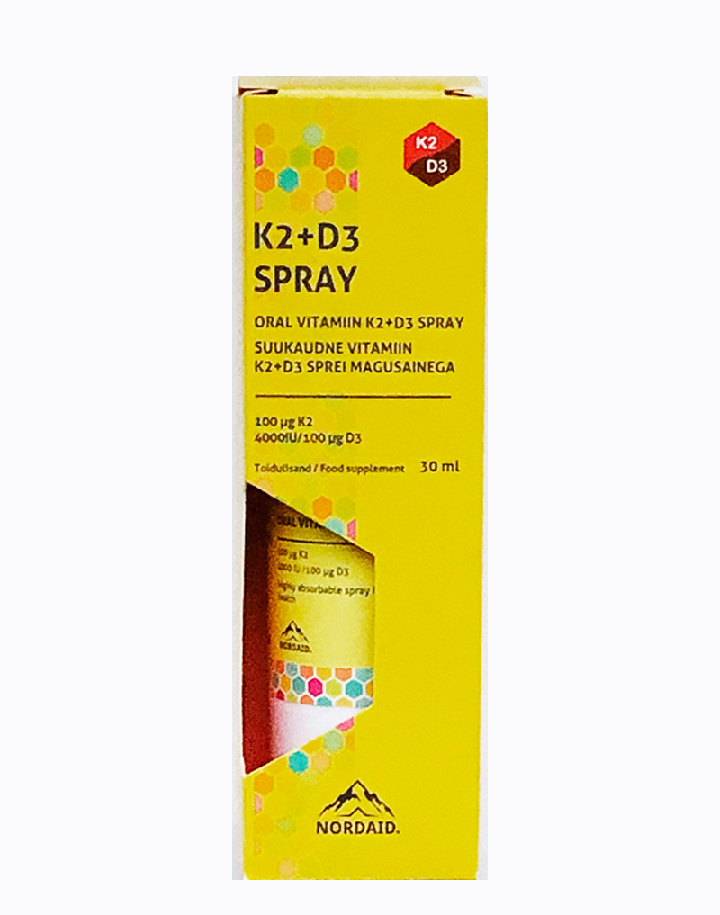 Purškiamas vitaminas K2+D3